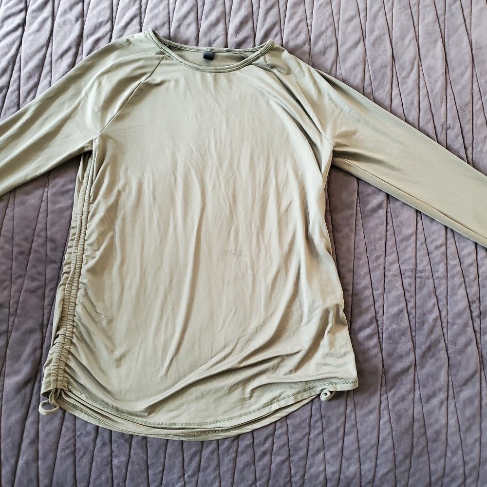 Women's Under Armour Olive Long Sleeve Top